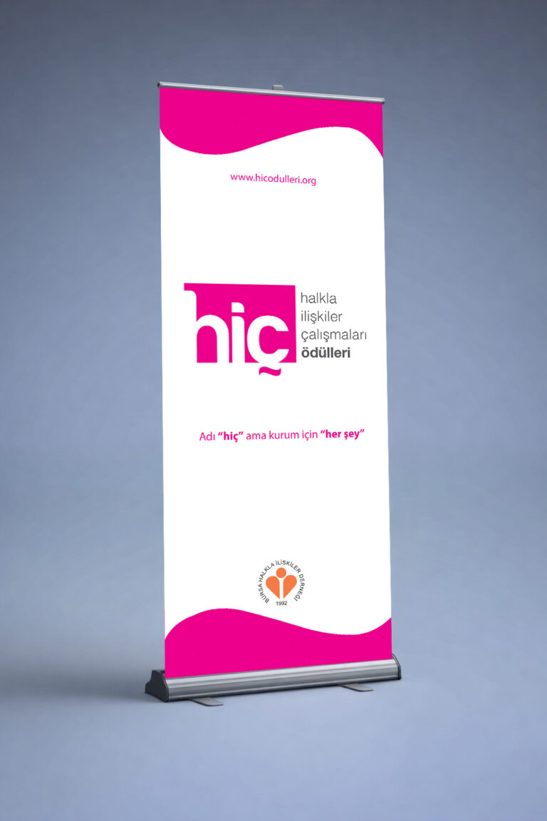 Rollbanner_Bursa Halkla İlişkiler Derneği_HİÇ Ödülleri